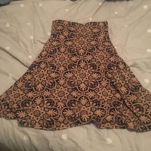 LulaRoe small Azure skirt